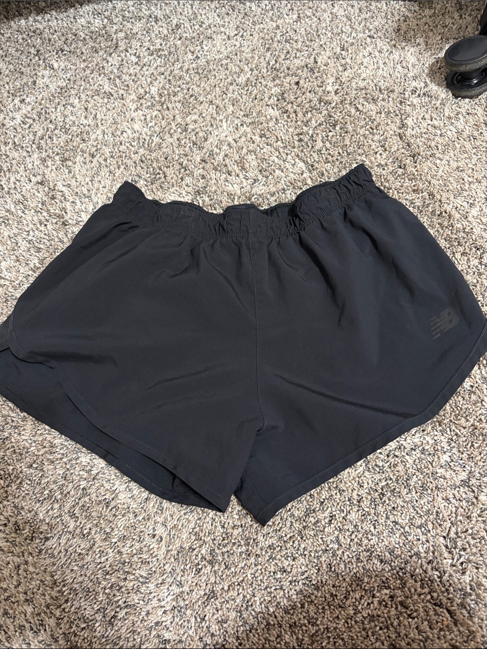 New Balance Women's Black Athletic Running Shorts